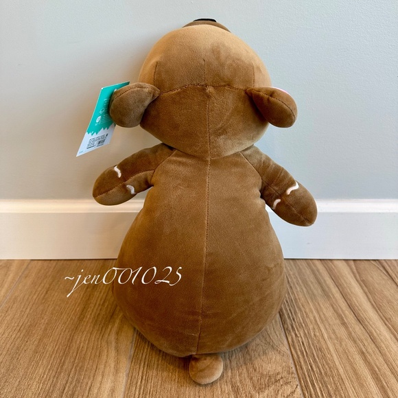 Gingerbread Bear Weighted Plush Throw Pillow - Pillowfort - Picture 7 of 11